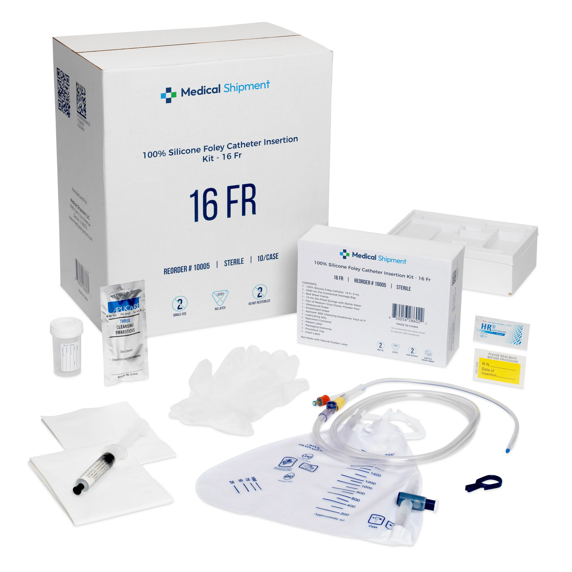 Silicone Foley Catheter kit